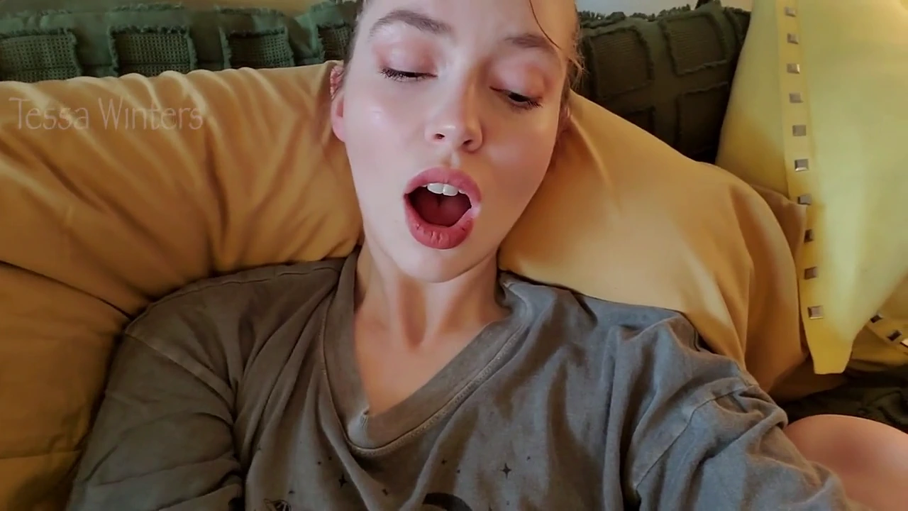 Tessa Winters' steamy solo performance with a JOI twist porn video